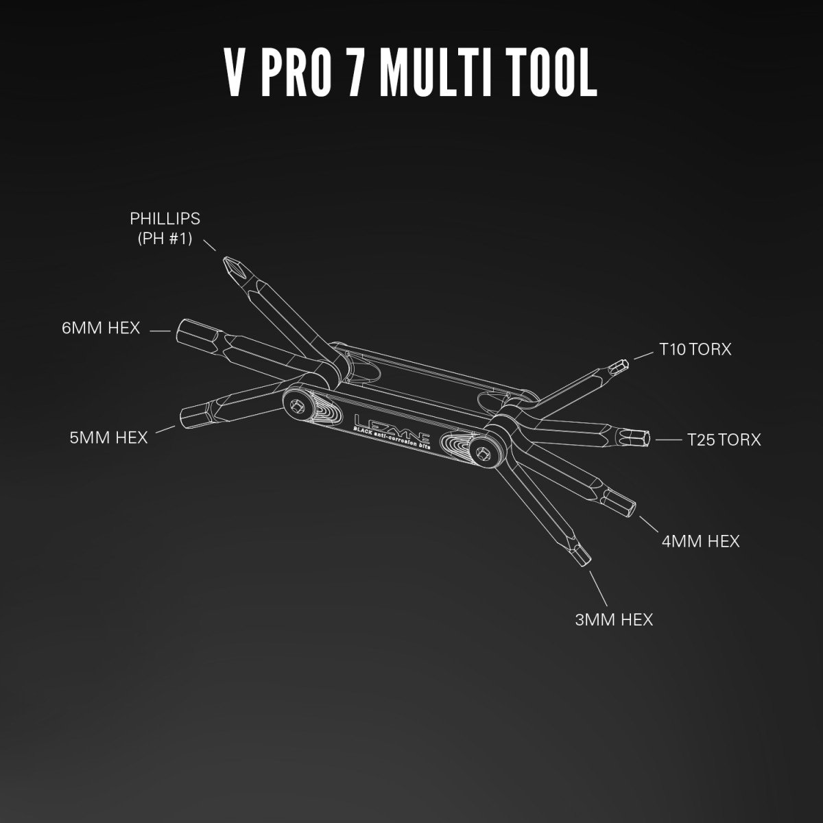 Lezyne MULTI TOOL V PRO 7 - Afbeelding 4