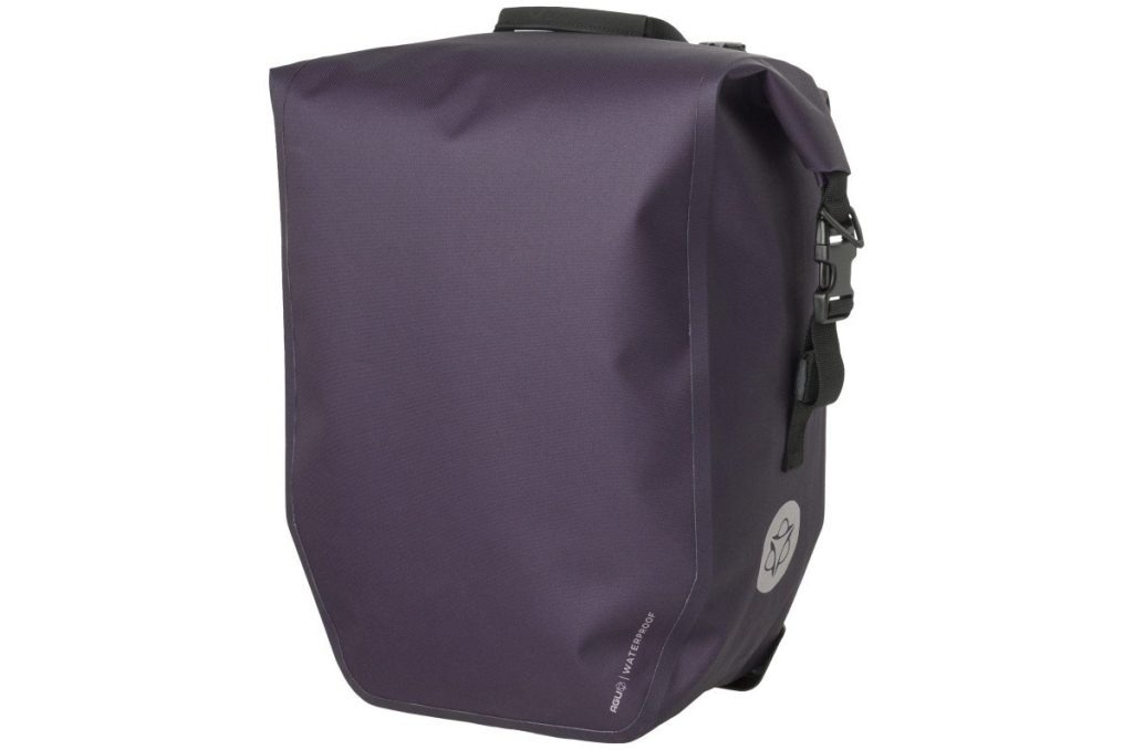 Agu clean enkele fietstas shelter large purple vel