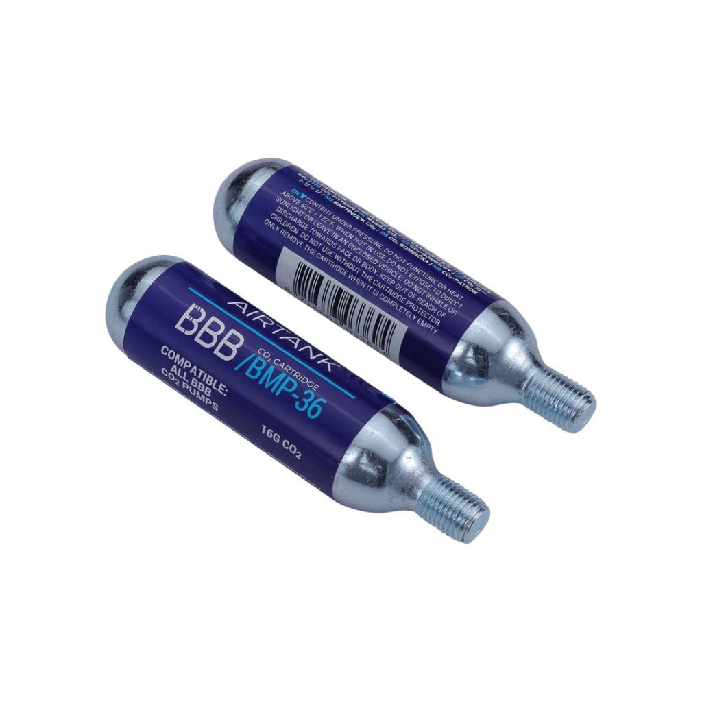 BBB BMP-35 Cartridges Co2 AirTanks (2 Stuks)